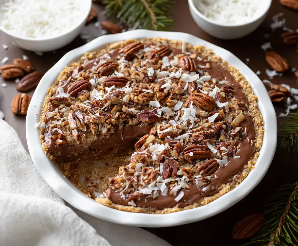 No-Bake German Chocolate Pie Recipe