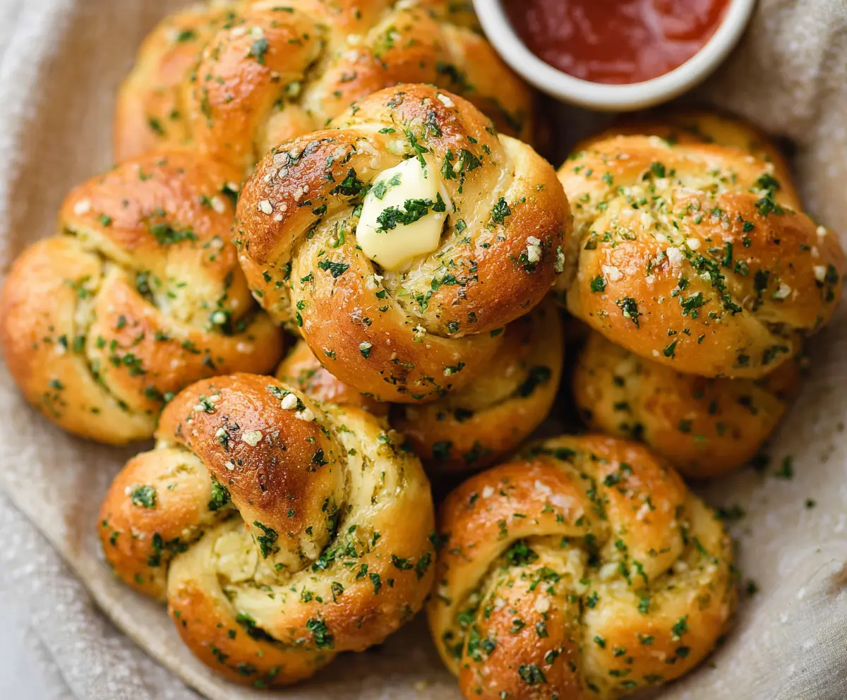 Easy Garlic Knots Recipe
