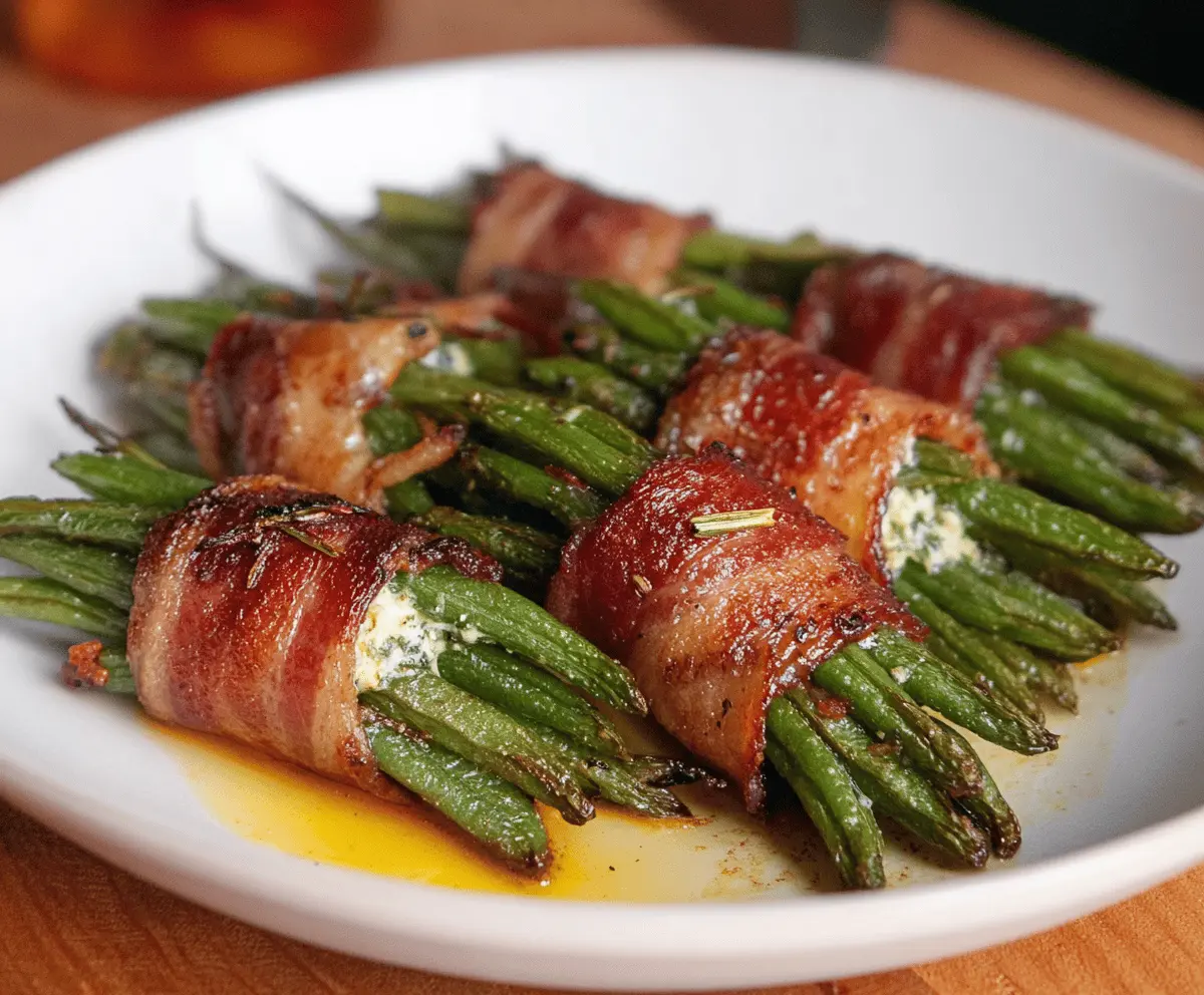 Easy Green Bean Bundles Recipe