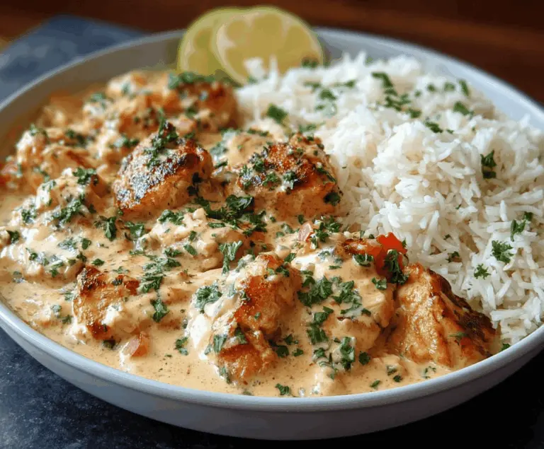 How to Make Creamy Smothered Chicken and Rice
