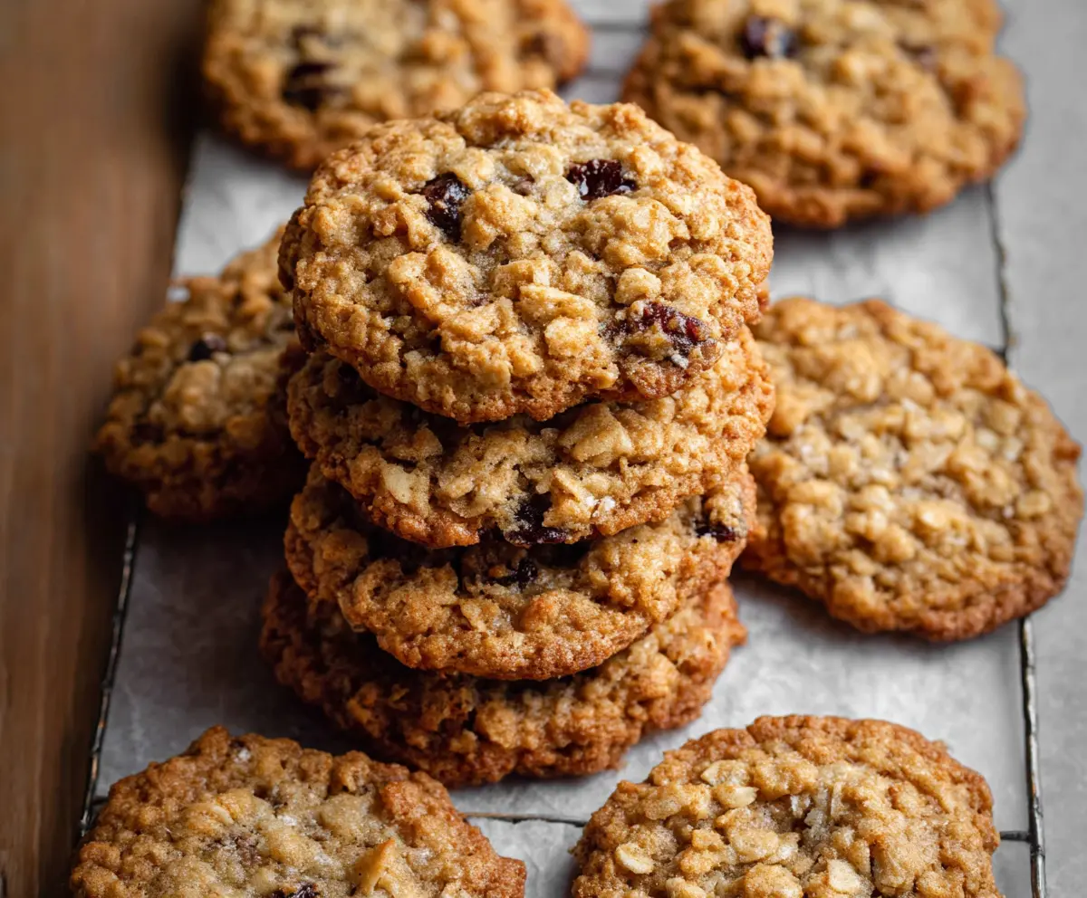 Easy Chewy Oatmeal Cookies