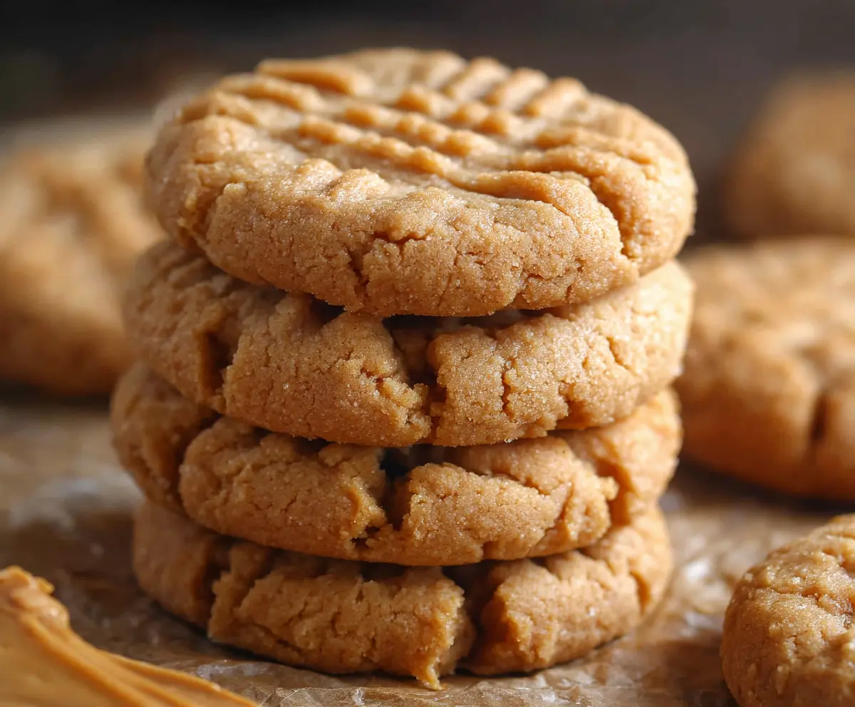 Easy Peanut Butter Cookies Recipe