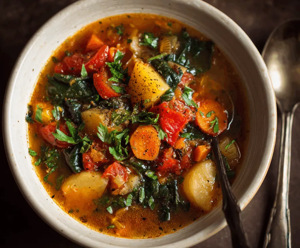 Roasted Veggie Soup