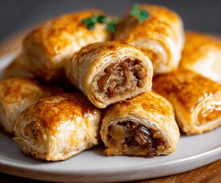 Savory French Onion Sausage Rolls That Wow