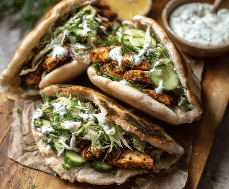 Sheet Pan Chicken Pitas with Herby Ranch