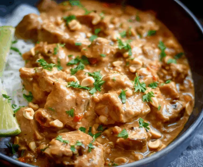 Slow Cooker Thai Peanut Chicken