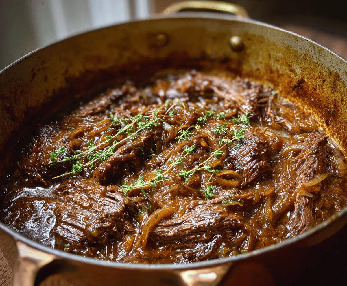 Ultimate French Onion Pot Roast