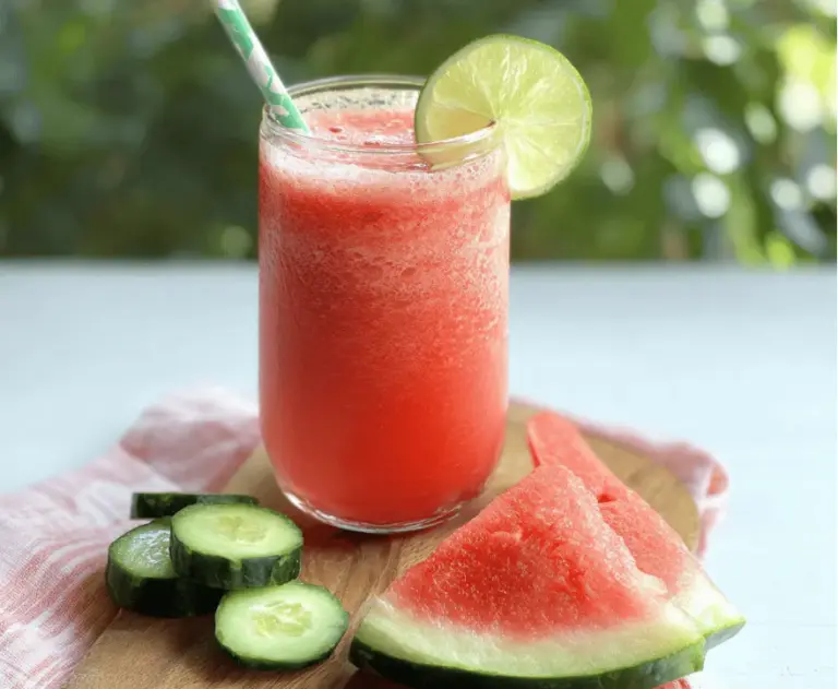 Refreshing Cucumber Watermelon Smoothie Recipe