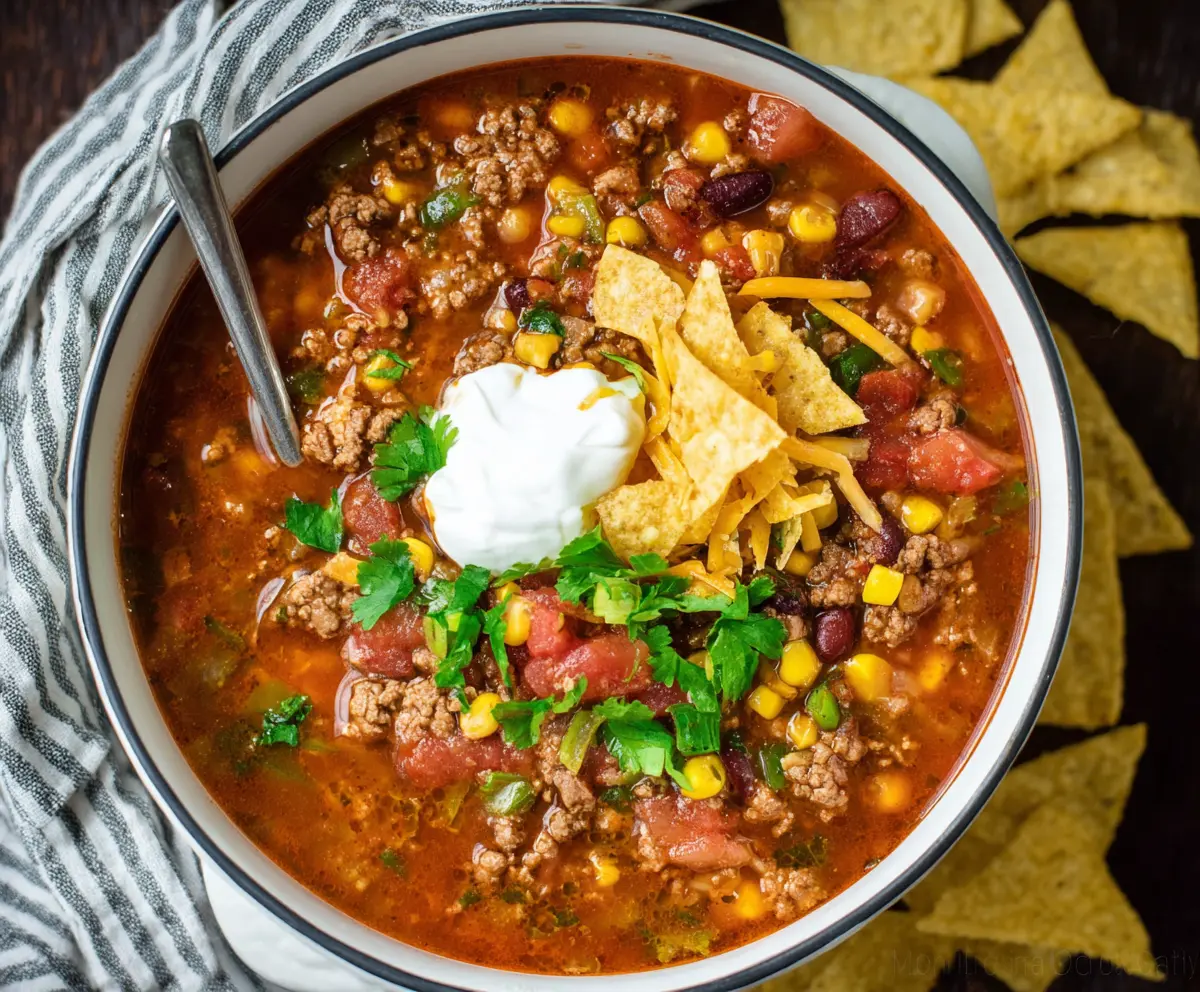 Hearty Bold Taco Soup Recipe