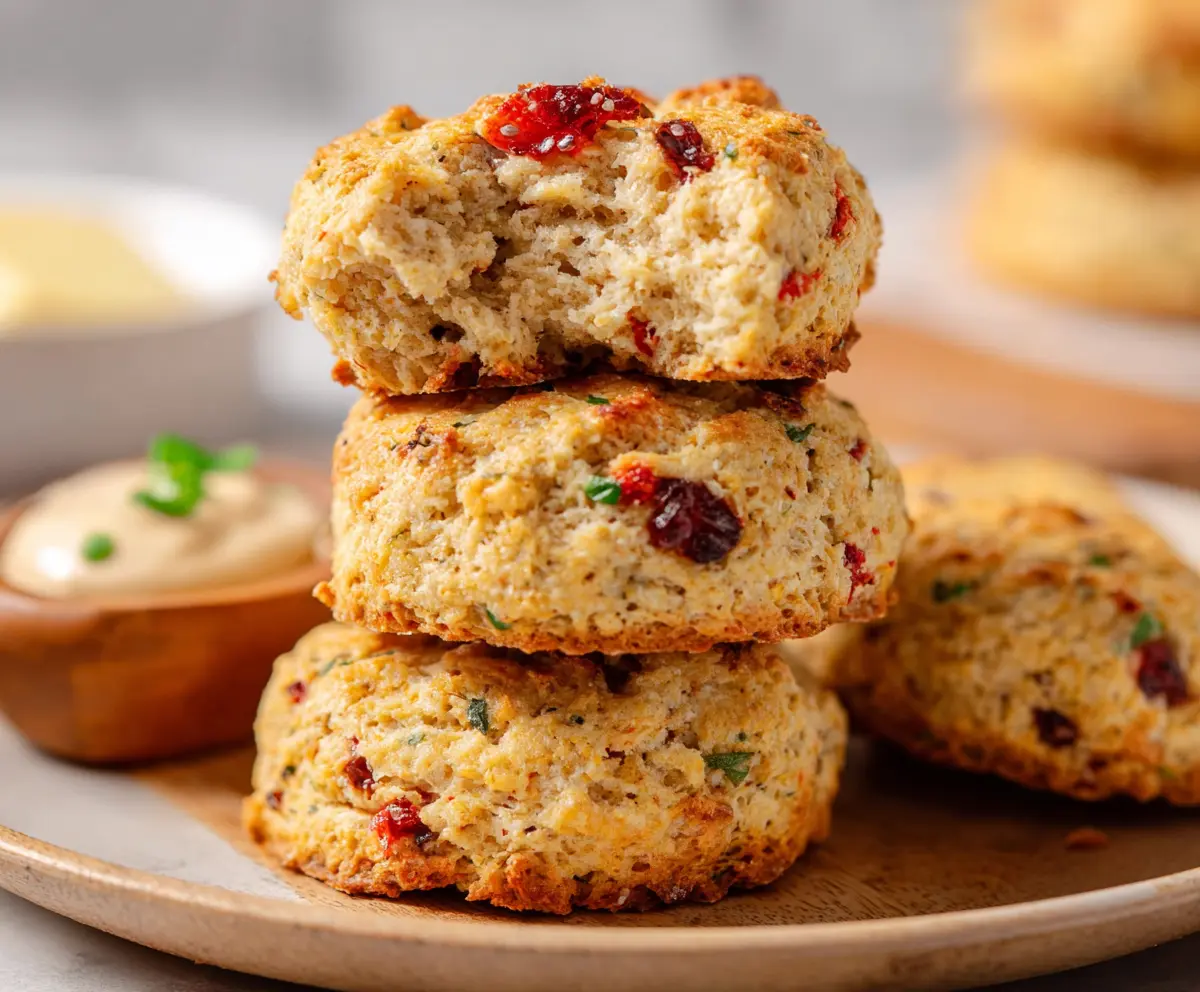High Protein Breakfast Biscuits - Easy & Freezer Friendly