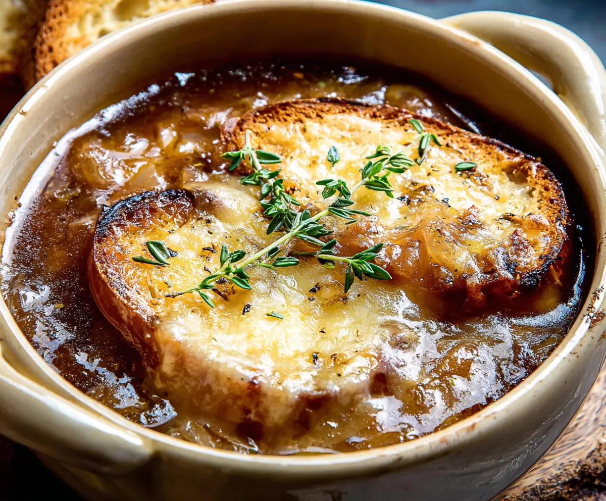 Easy Caramelized Onion Soup Recipe