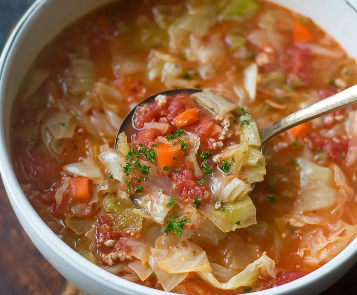 Easy Classic Cabbage Soup Recipe