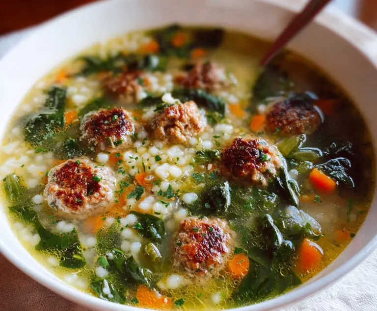 Classic Italian Wedding Soup