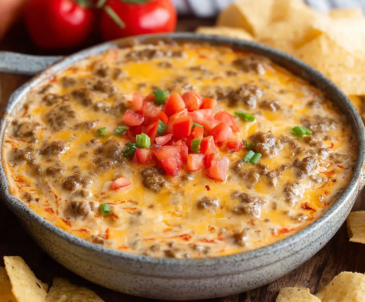 Easy Sausage Rotel Dip Recipe