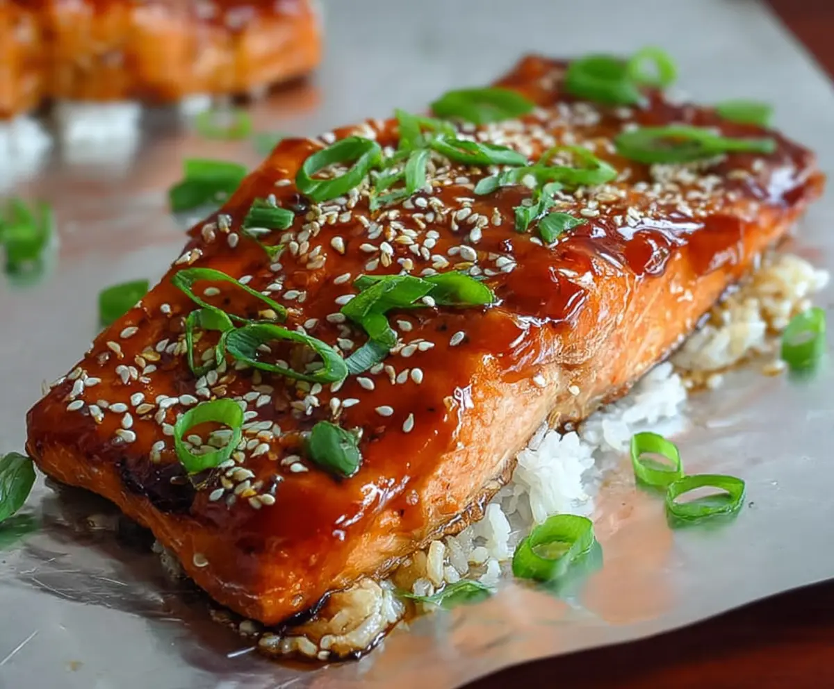 Easy Glazed Teriyaki Salmon