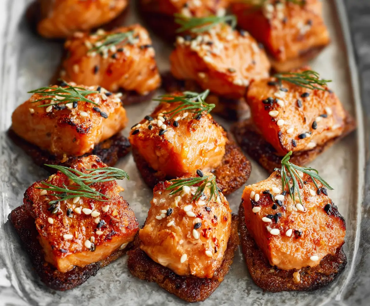 Easy Flavorful Salmon Bites Recipe