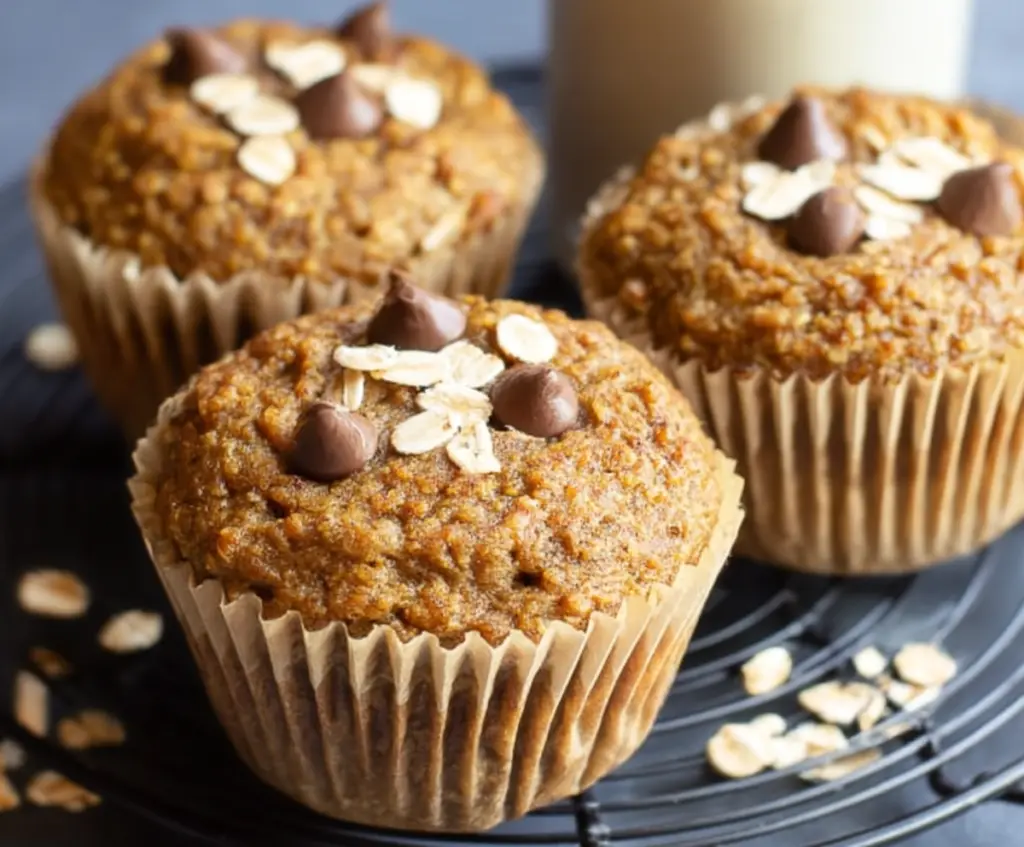 Banana Oatmeal Muffins