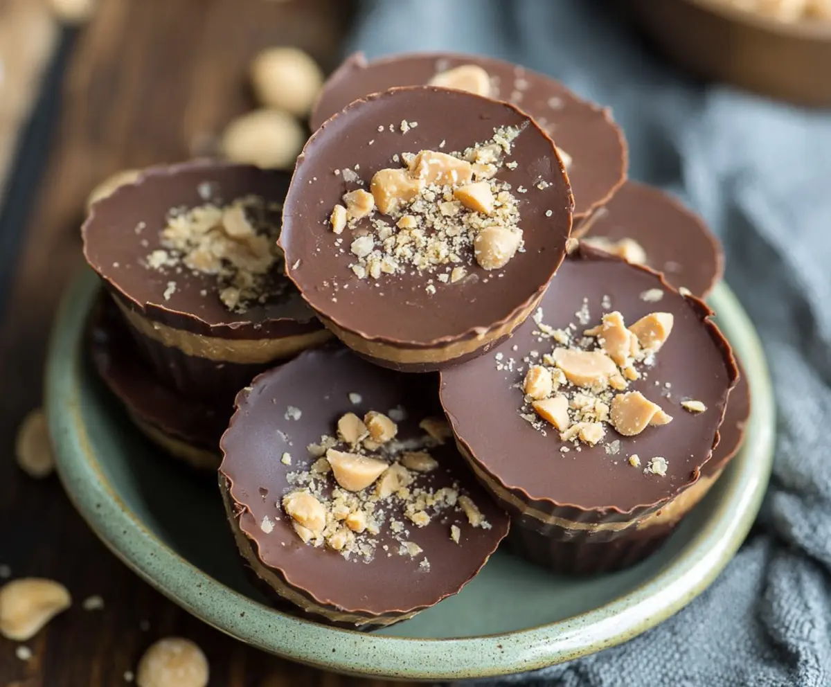 Keto Peanut Butter Chocolate Fat Bombs