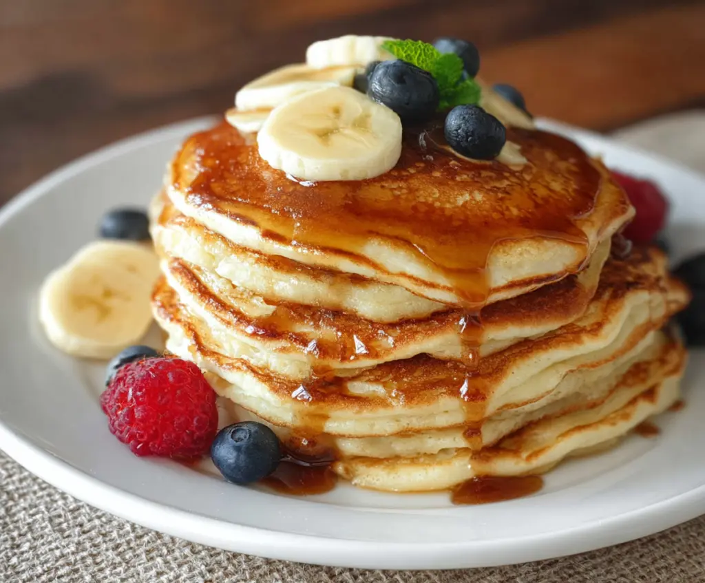 Low Calorie Skinny Pancakes