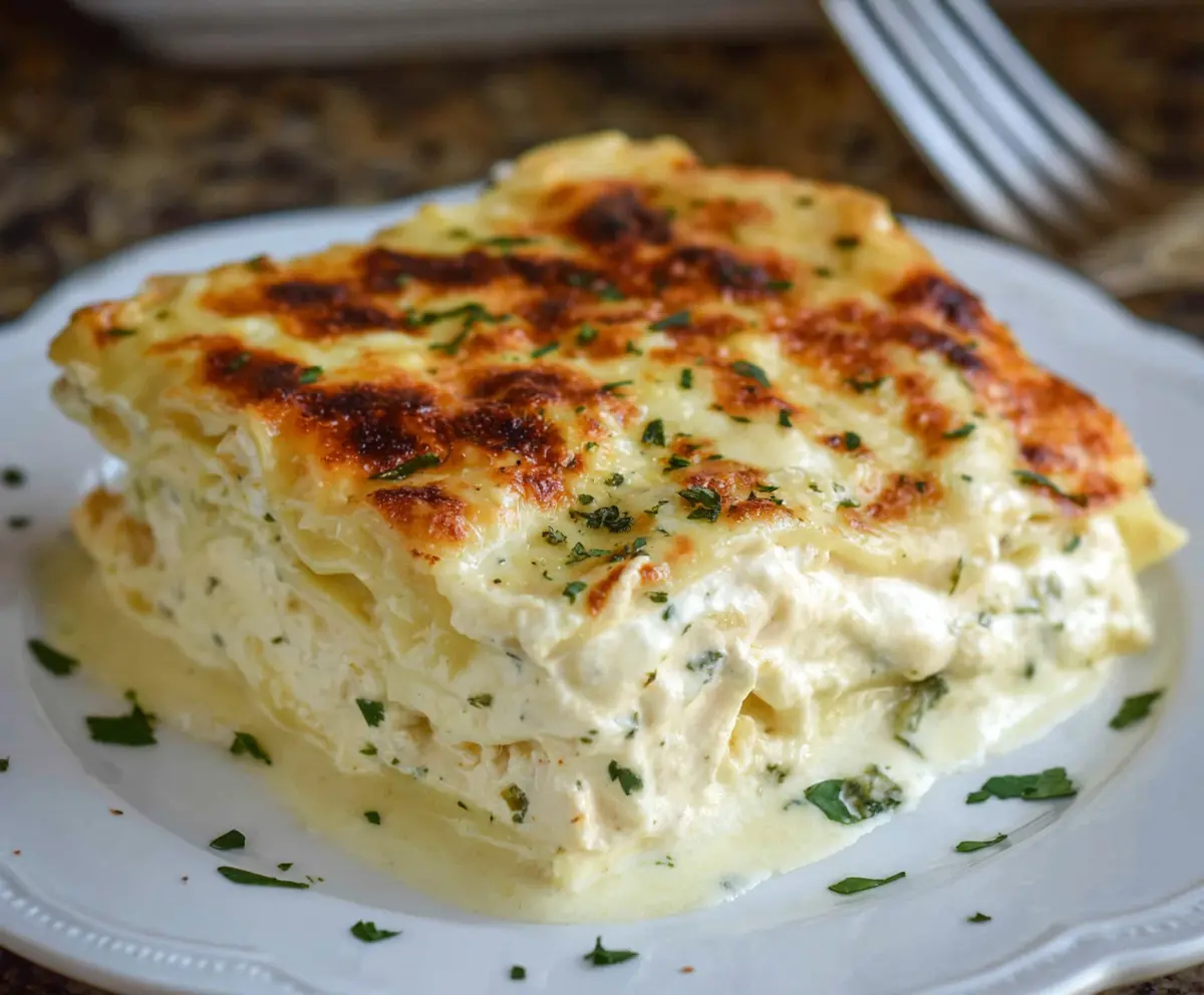 Creamy White Lasagna Recipe