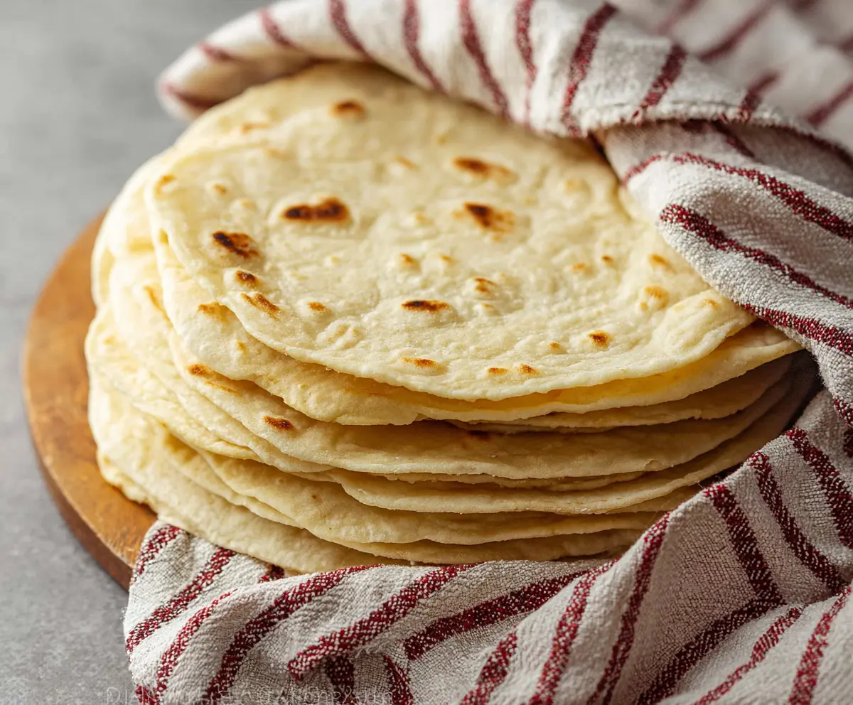 Easy 4-Ingredient Sourdough Tortillas
