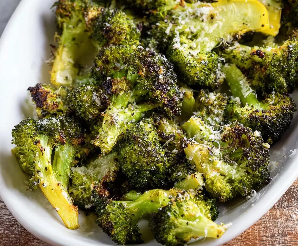 Crispy Roasted Broccoli Recipe