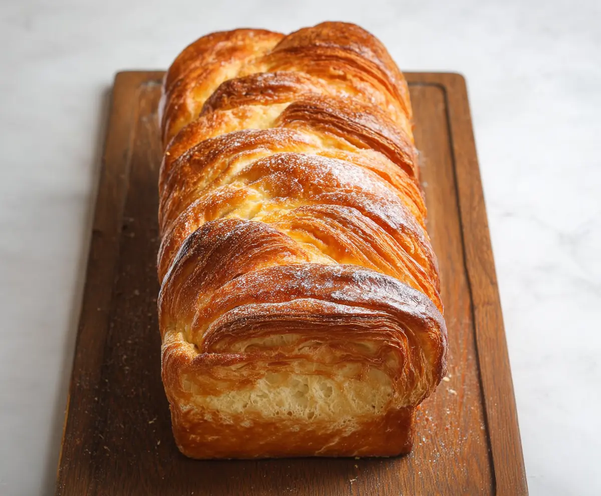 Easy Croissant Bread Loaf Recipe
