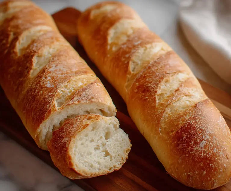Quick Sourdough Discard French Bread