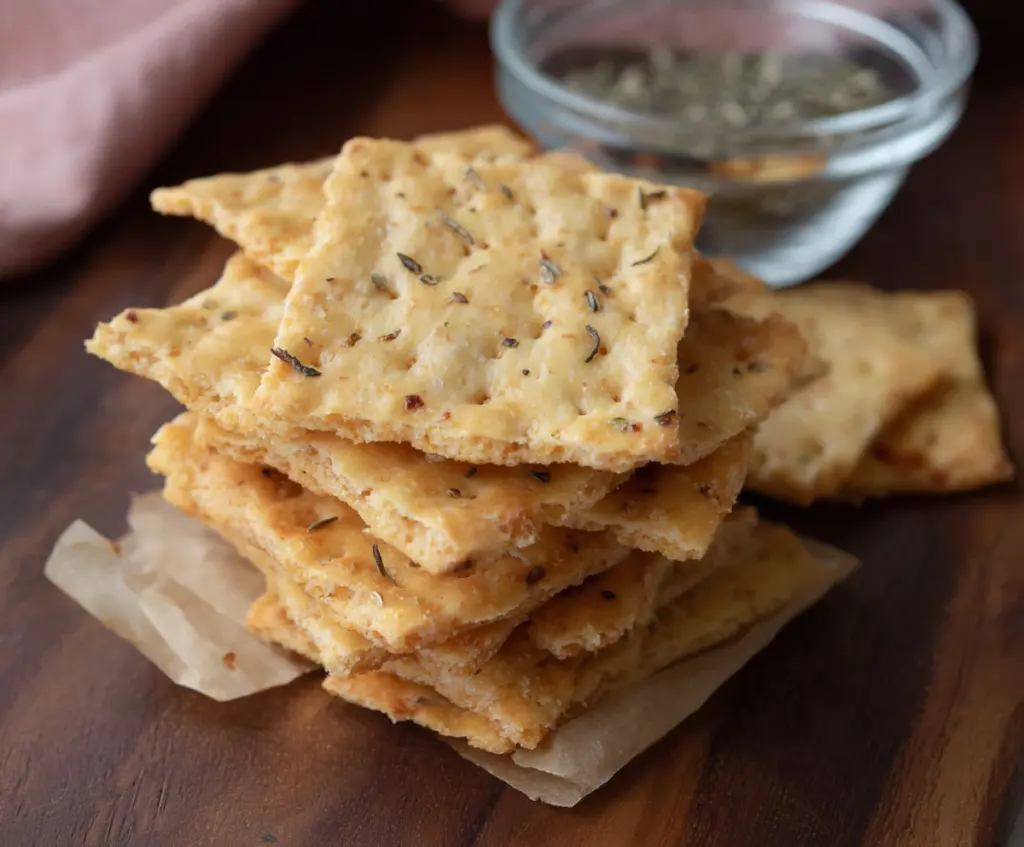 Sourdough Crackers Recipe (3 Ingredients!)
