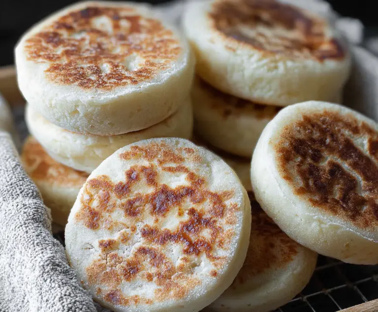 Sourdough Discard English Muffins