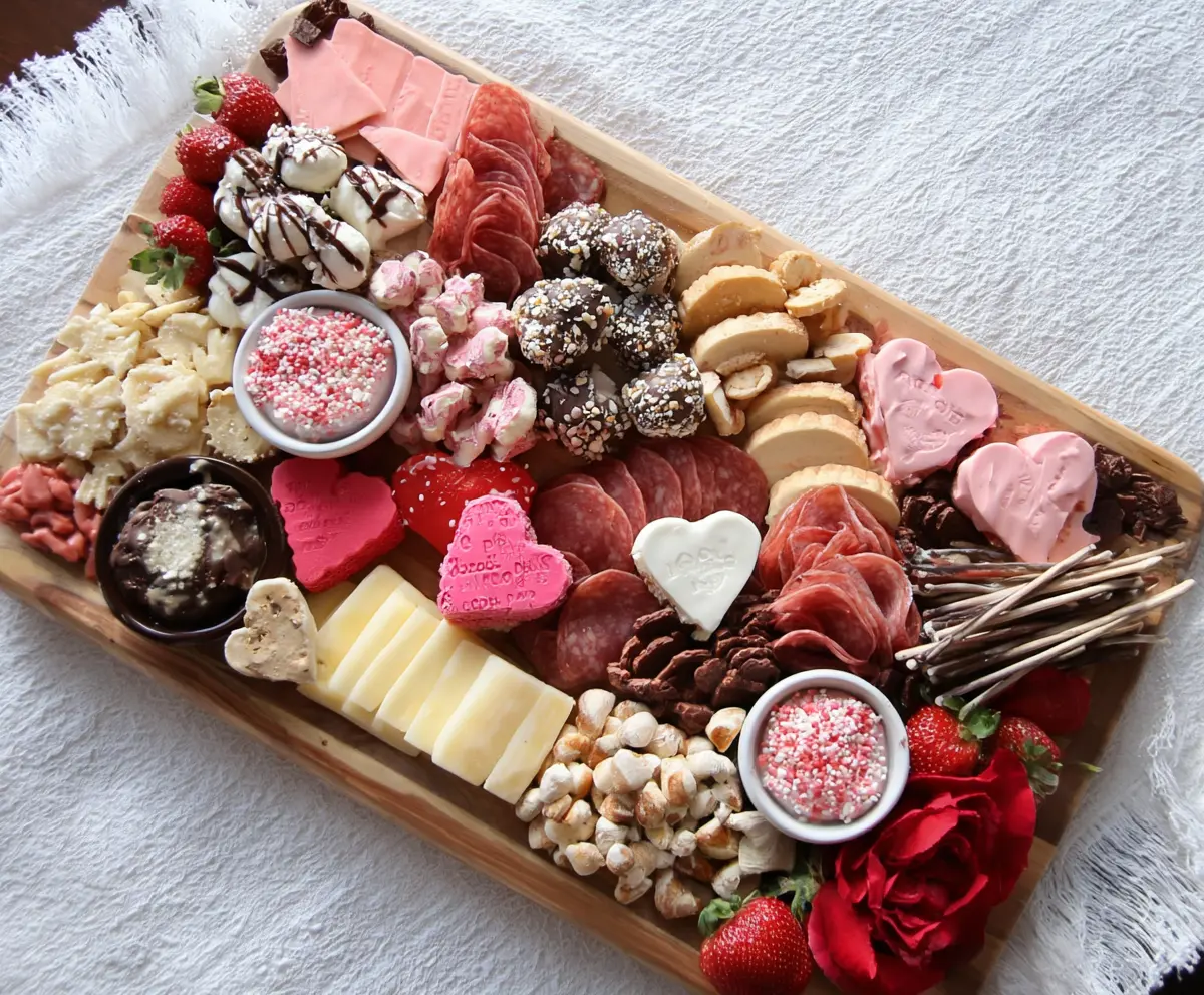 Valentine's Charcuterie Board Ideas
